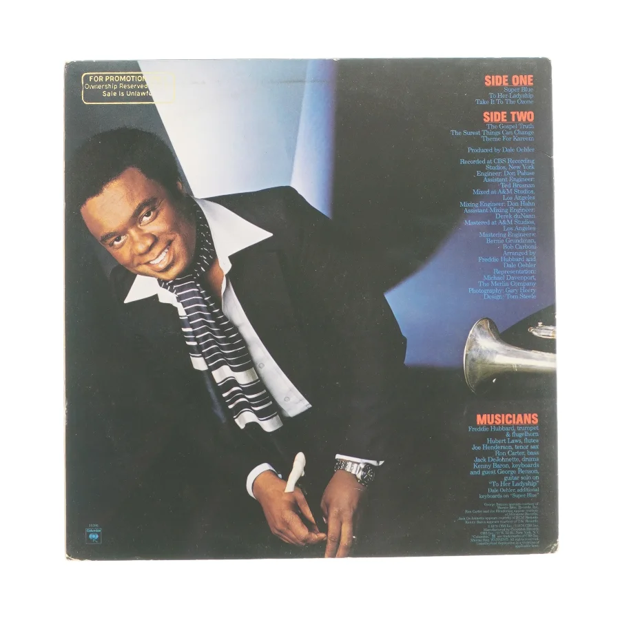 Super blue af Freddie Hubbard fra LP