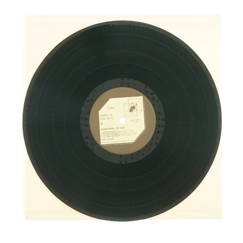 Something to say af Joe Cocker fra LP
