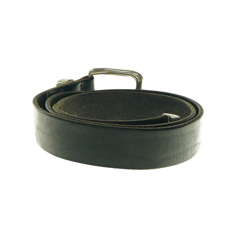 Læder bælte fra Morgan (str. L: 90)