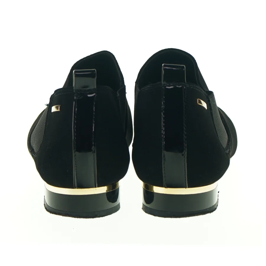 Sort ruskind sko fra Beauty Girls (str. 40)