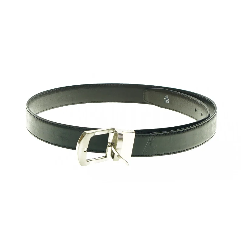 Læder bælte  (str. L: 115 cm)