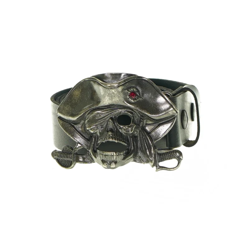 Bælte med pirat detalje fra Qvantingen Design (str. 105 cm)