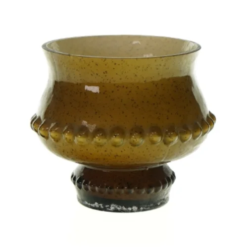 Dekorativ glaskrukke fra Ukendt (str. HØ:14x13)