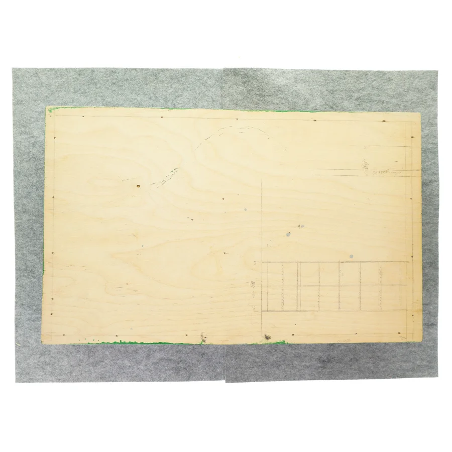 Gård med tilbehør fra Ukendt (str. LBH:65x40x10cm)