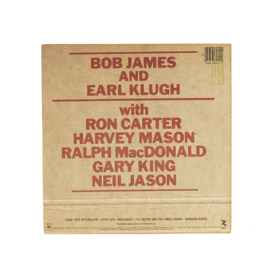 One on one af Bob James og Earl Klugh fra LP