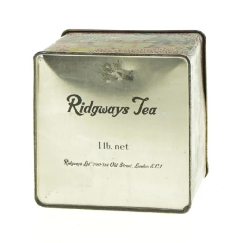 Dåse med print fra Ridgways Jea (str. LBH: 12,5x12,5x12,5cm)