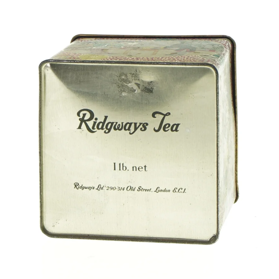 Dåse med print fra Ridgways Jea (str. LBH: 12,5x12,5x12,5cm)