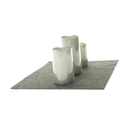 LED Bloklys (3 stk) fra Clas Ohlson (str. Ø:7/H: 13, 15 og 10 cm)