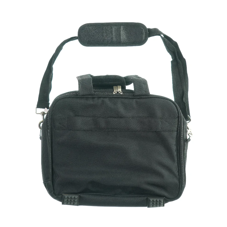 Computertaske med 3 forskellige rum og sidelommer fra Deloitte (str. LB:43x35cm)