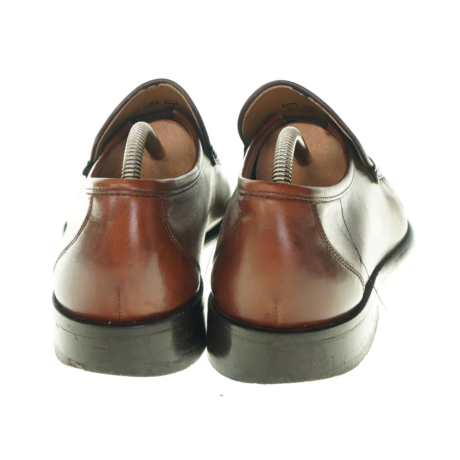 Sko i læder lloyd (str. 44,5)