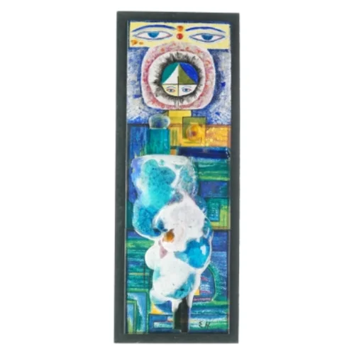 Dekorativt værk til ophængning fra Ellie Hoffmann (str. LB: 65 x 25 cm)