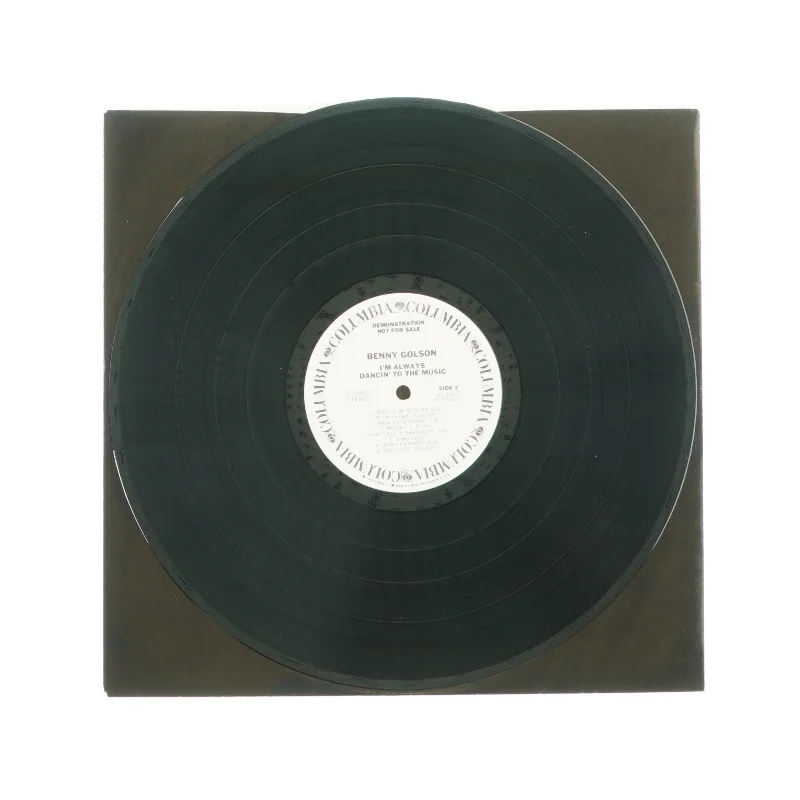 I´m always dancin´ to the music af Benny Golson fra LP