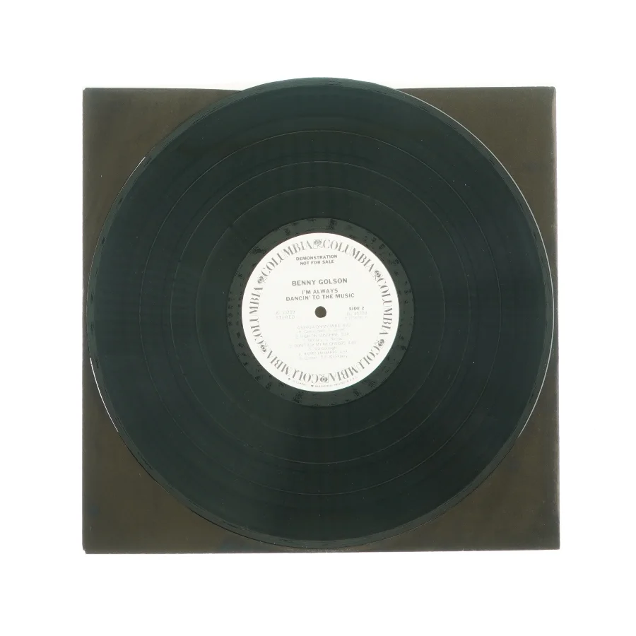 I´m always dancin´ to the music af Benny Golson fra LP