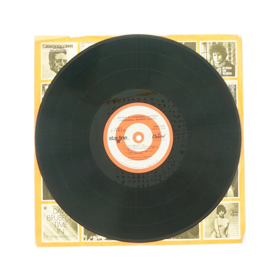 The best of Cannonball Adderley af Cannonball Adderley Quintet fra LP