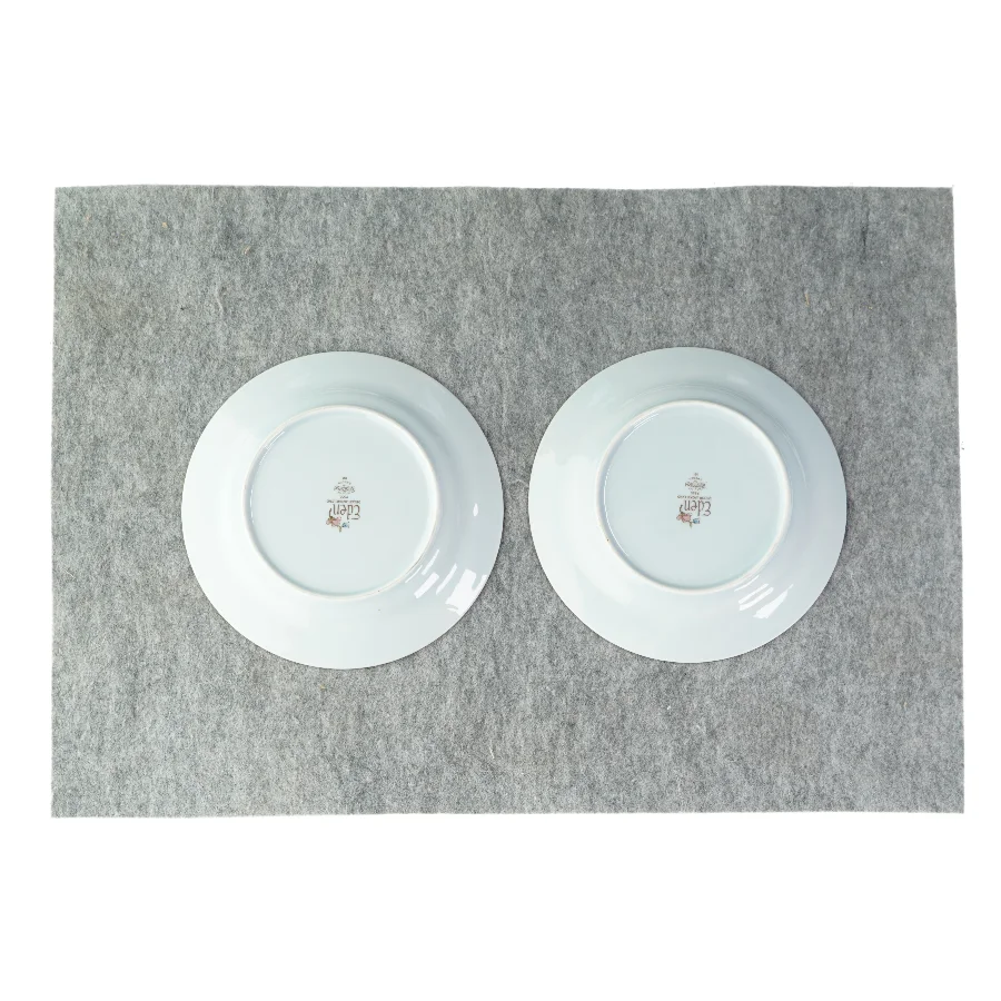 Tallerken med mønster (2 stk.) fra Eden (str. Ø:22)