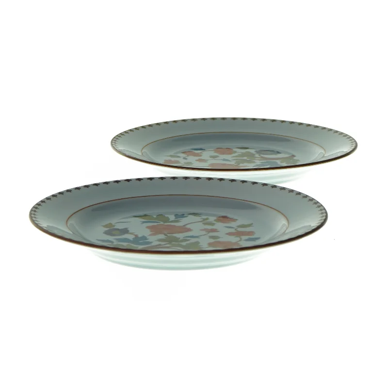 Tallerken med mønster (2 stk.) fra Eden (str. Ø:22)