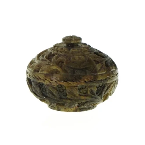 Lille krukke med låg (str. HØ: 6x9 cm)