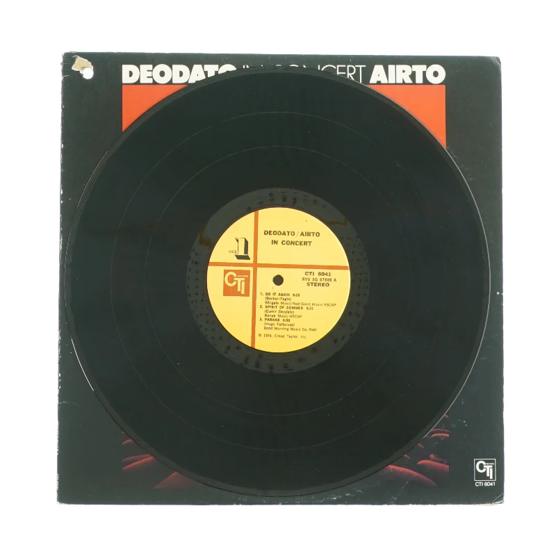 Deodato in concert airto (LP)