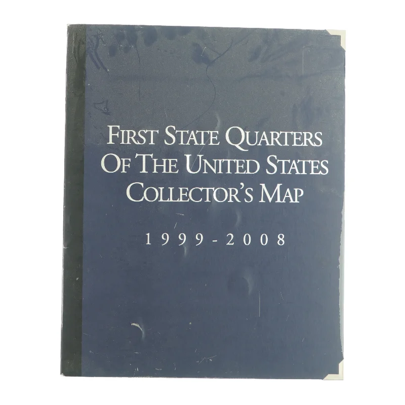 First state quarters of the united states collector´s map fra Bog (str. LB 44 35)