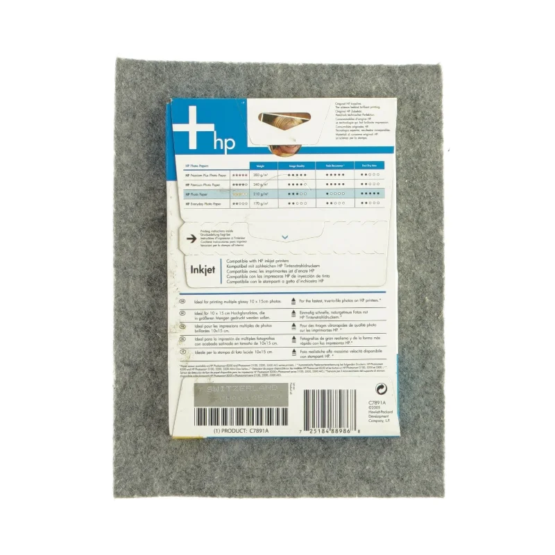 Foto papir fra HP (str. 10x15)