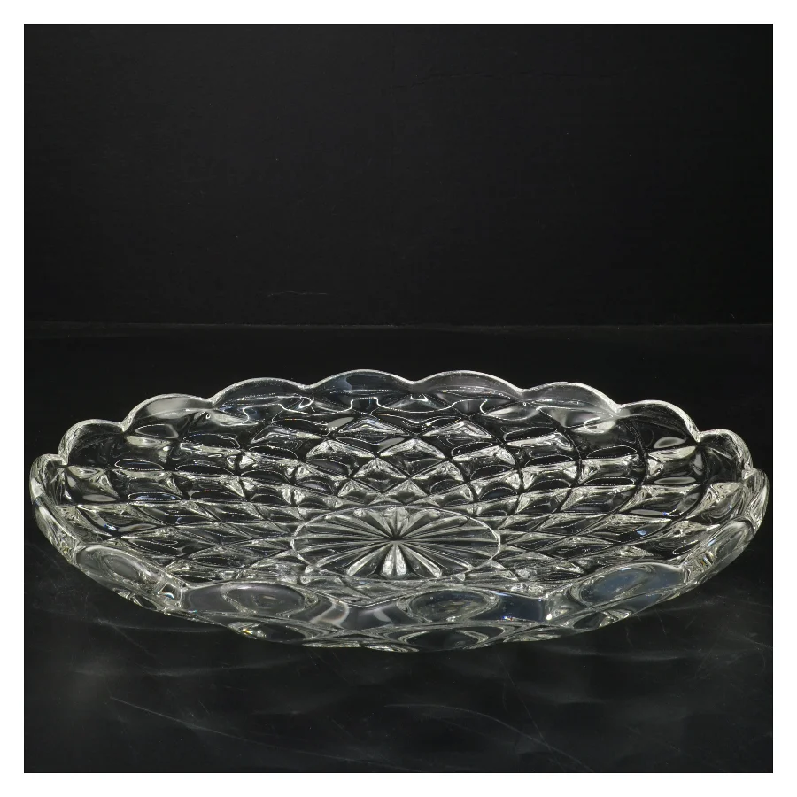 Rundt glasfad Ø 29 cm (str. Ø 29 cm)