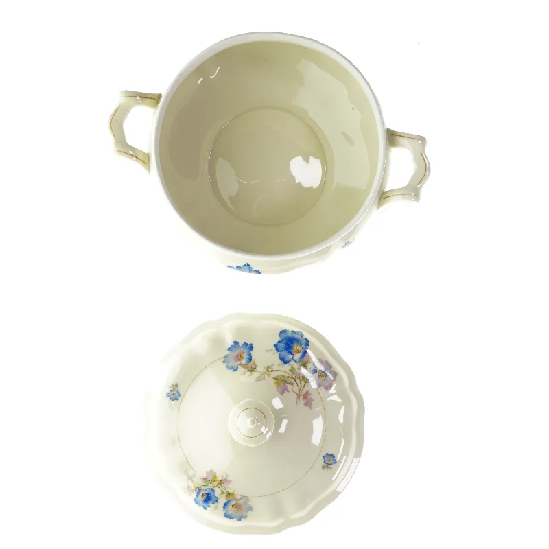 Suppe terin med låg (str. HØ 15x25 cm)