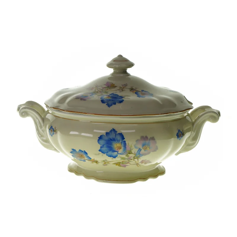 Suppe terin med låg (str. HØ 15x25 cm)