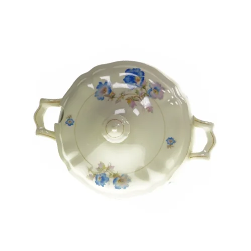 Suppe terin med låg (str. HØ 15x25 cm)