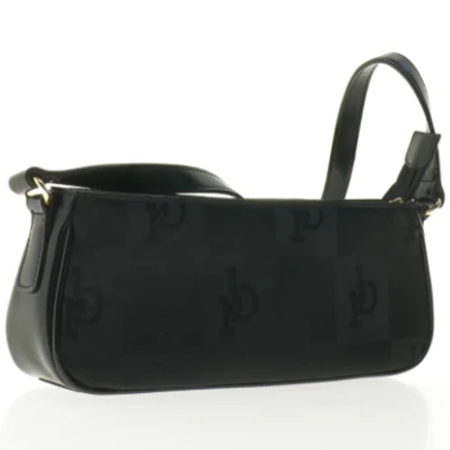 Sort aftenclutch fra Roccobarocco (str. 27 x 10 x 6 cm)