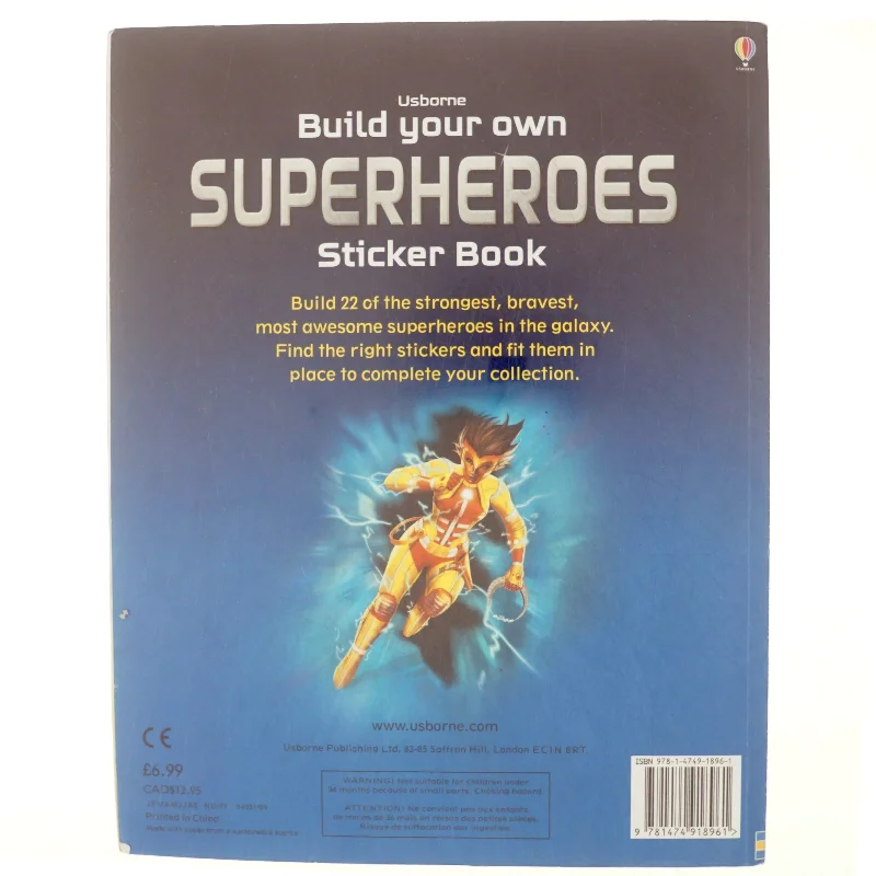 Build Your Own Superheroes Sticker Book af Simon TUDHOPE (Bog)