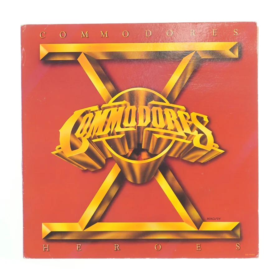 Commodores vinyl album - Heroes (str. Ø. 30 cm)