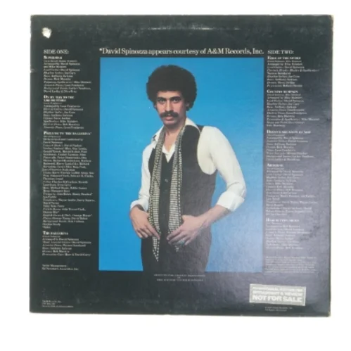 Spinozza LP af David Spinozza fra A&M Records