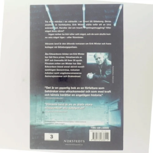 Vänaste land af Åke Edwardson (Bog)