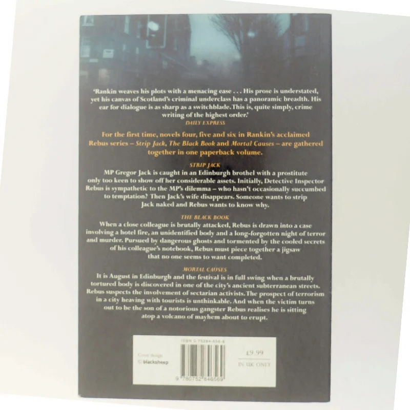 Three great novels : Rebus: the St. Leonard's years af Ian Rankin (Bog)