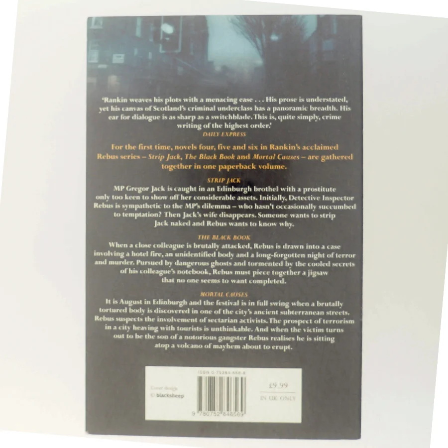 Three great novels : Rebus: the St. Leonard's years af Ian Rankin (Bog)