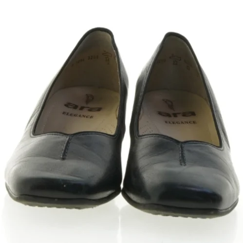 Sorte lædersko fra Ara (str. 5)