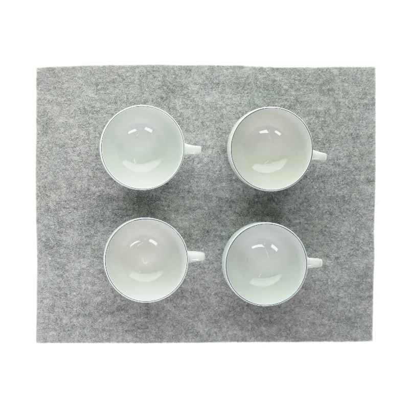 Kopper (4 stk.) fra Royal Copenhagen (str. HØ: 7x10,5cm)