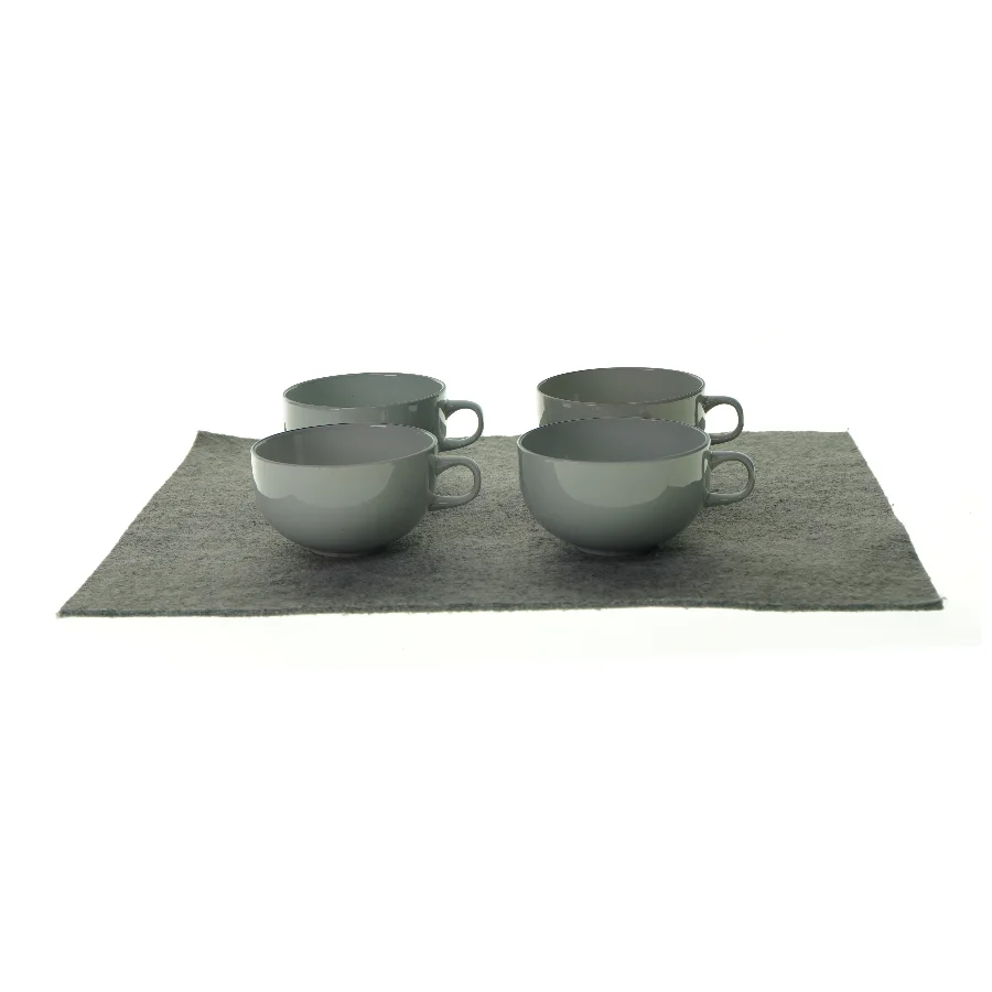 Kopper (4 stk.) fra Royal Copenhagen (str. HØ: 7x10,5cm)