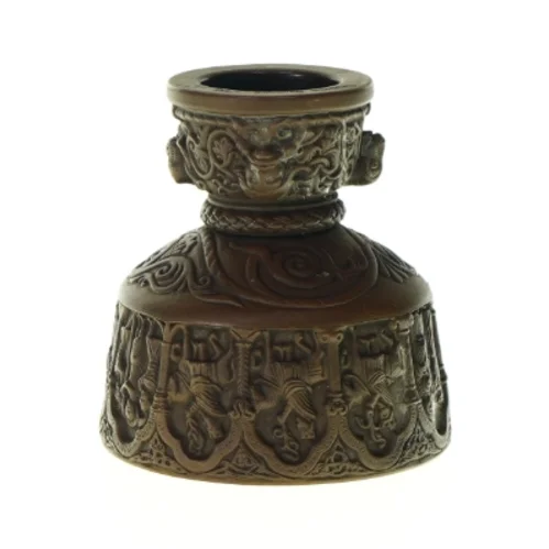 Krukke med mønster fra L. Hjort (str. HØ:15x13cm)