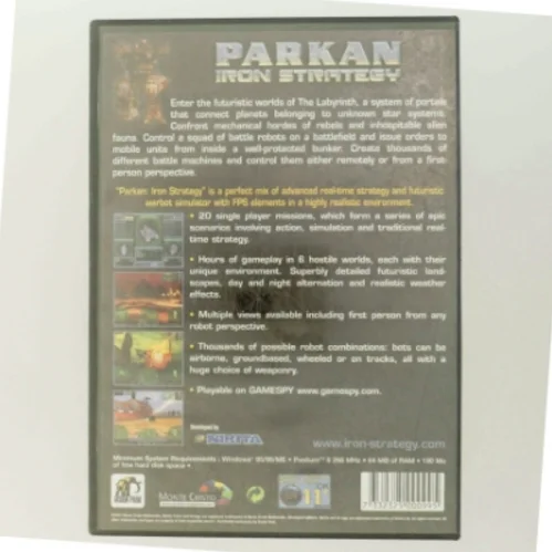 Parkan Iron Strategy PC Spil fra Monte Cristo