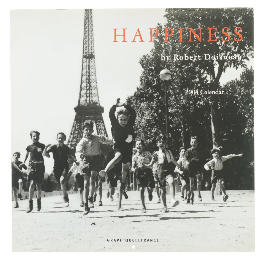 Kalender 2004 af Robert Doisneau fra Graphique de France (str. 30x30 cm)