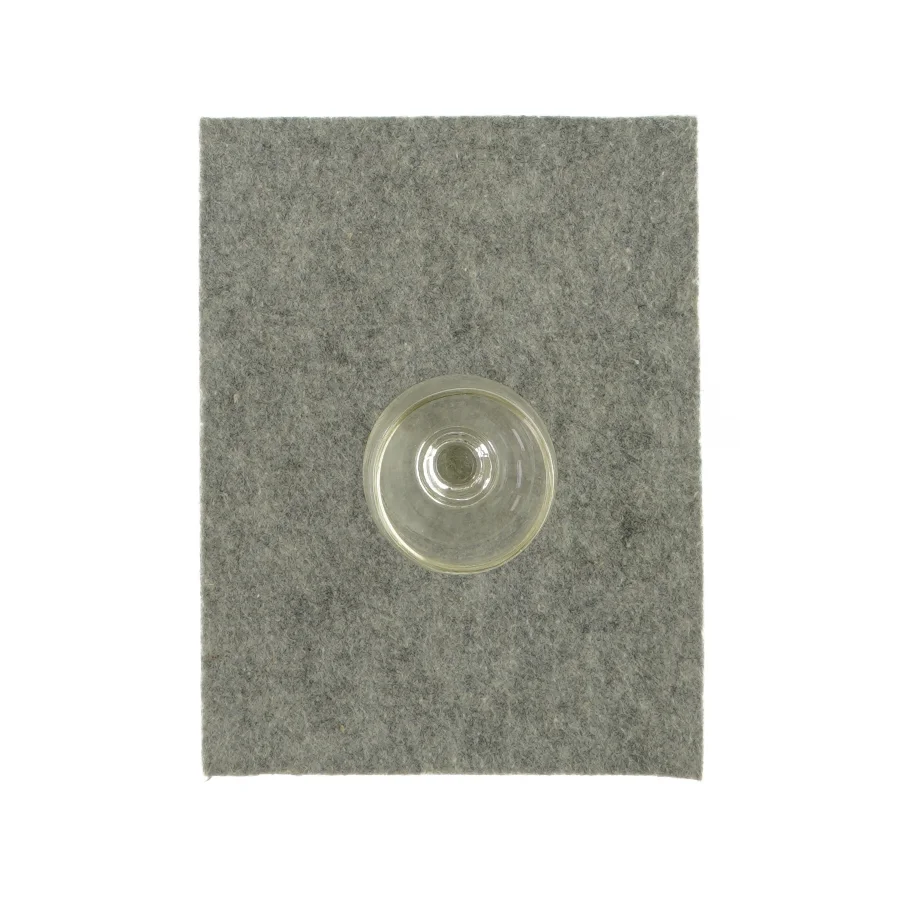 Lille glas på fod (str. HØ: 10x6 cm )