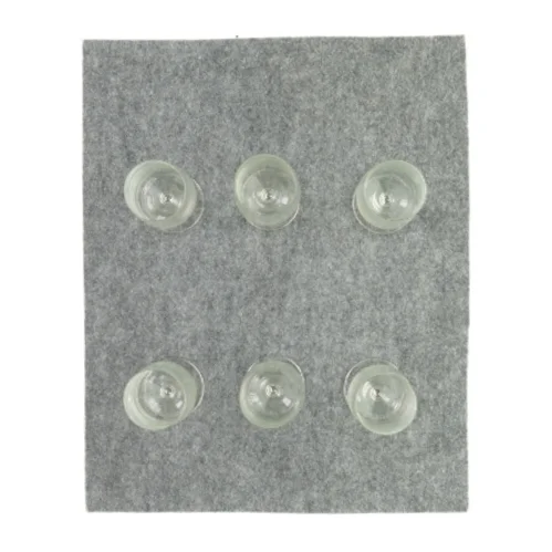 Hvidvinsglas (6 stk) fra Lausitz (str. HØ 17x5,5 cm)