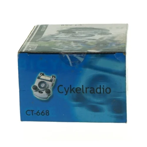 Cykelradio fra Fakta (str. LBH: 9x6,5x15,5cm)
