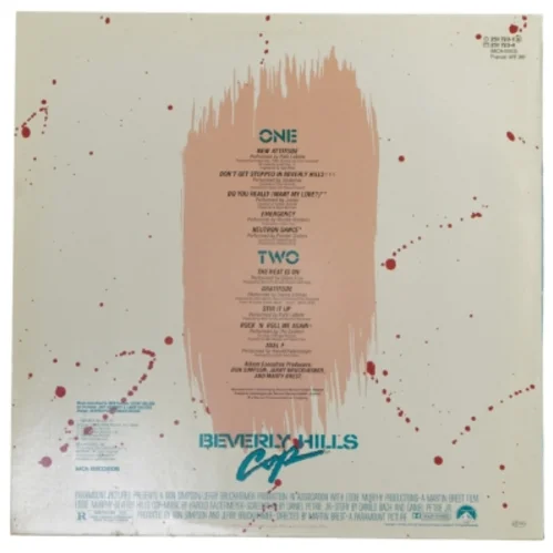 Beverly Hills Cop Soundtrack LP