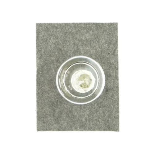 Glaskaraffel med prop (str. HØ: 16x10 cm)