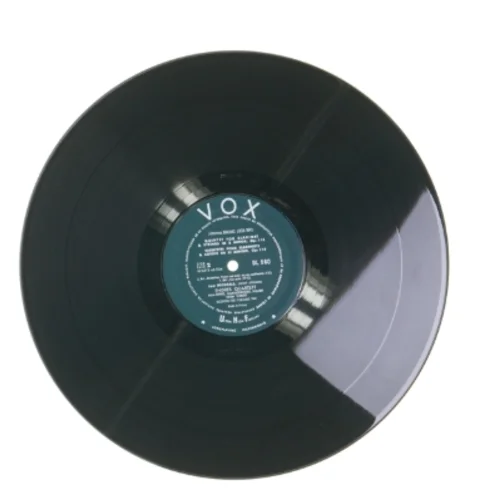 Brahms Clarinet Quintet vinyl fra VOX