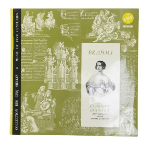 Brahms Clarinet Quintet vinyl fra VOX