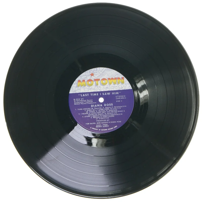 Diana Ross - Last Time I Saw Him LP fra Motown