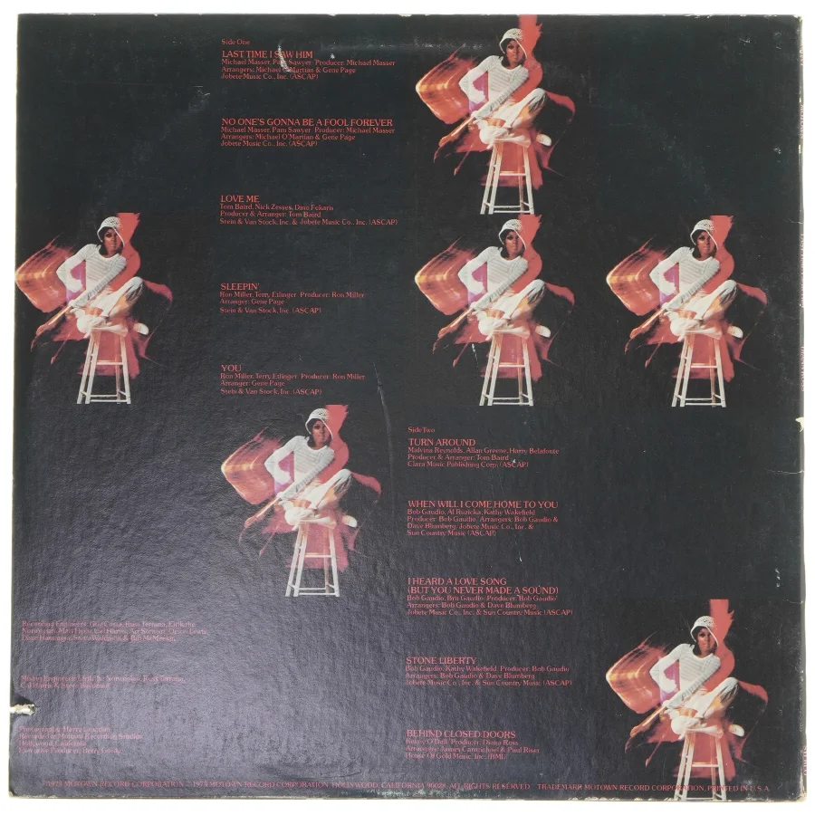 Diana Ross - Last Time I Saw Him LP fra Motown